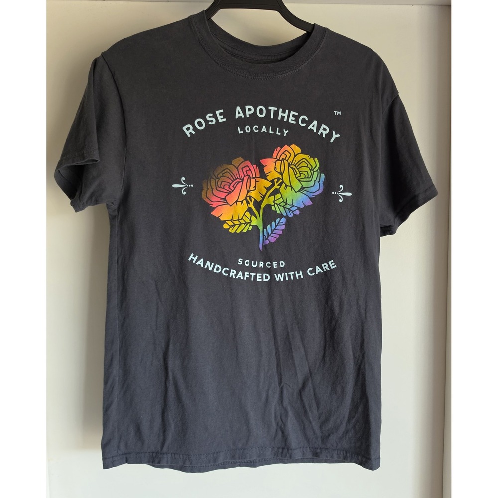 Schitt's Creek T-Shirt Size S Black Graphic Cotton Crew Neck Short Sleeve Tee